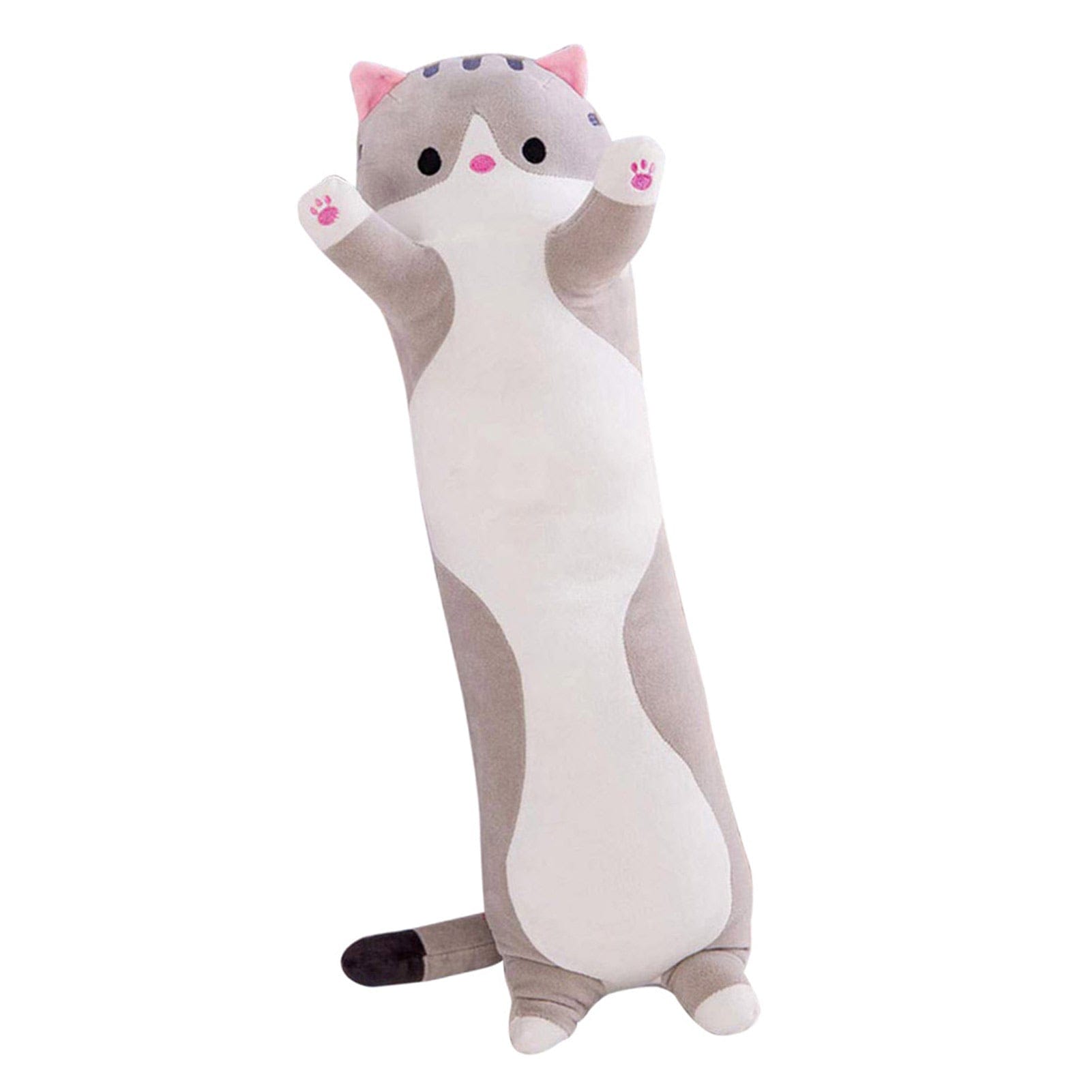 Peluche chat long aux petites pattes