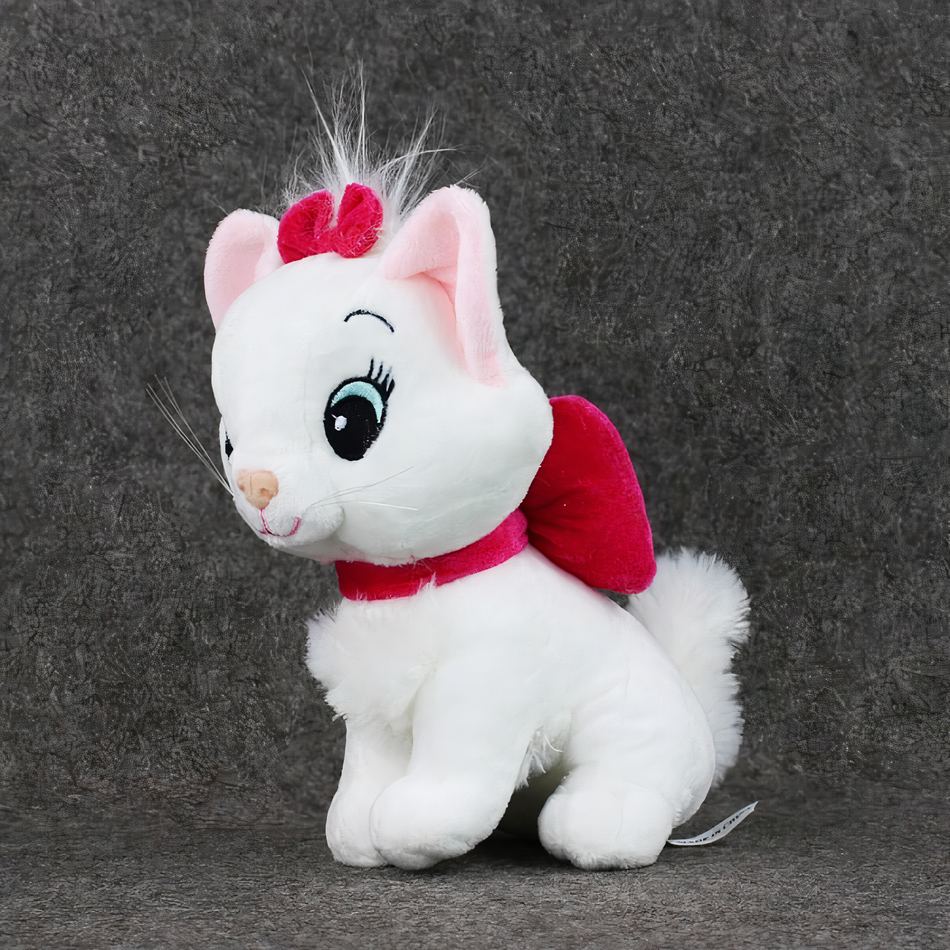 Peluche chat Marie douce compagnon enfant mignon La compagnie de la peluche