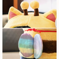 Peluche chat mignon design doux pour enfants cadeaux La compagnie de la peluche