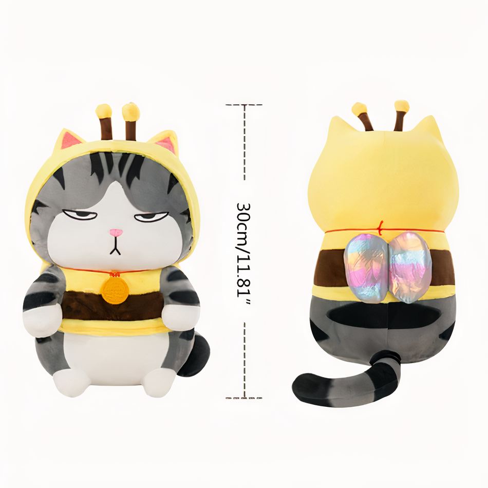 Peluche chat mignon design doux pour enfants cadeaux La compagnie de la peluche