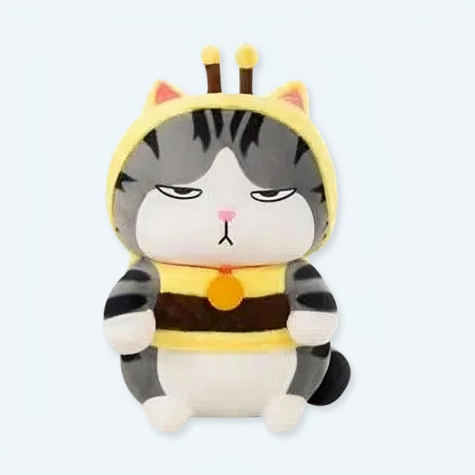 Peluche chat mignon design doux pour enfants cadeaux La compagnie de la peluche