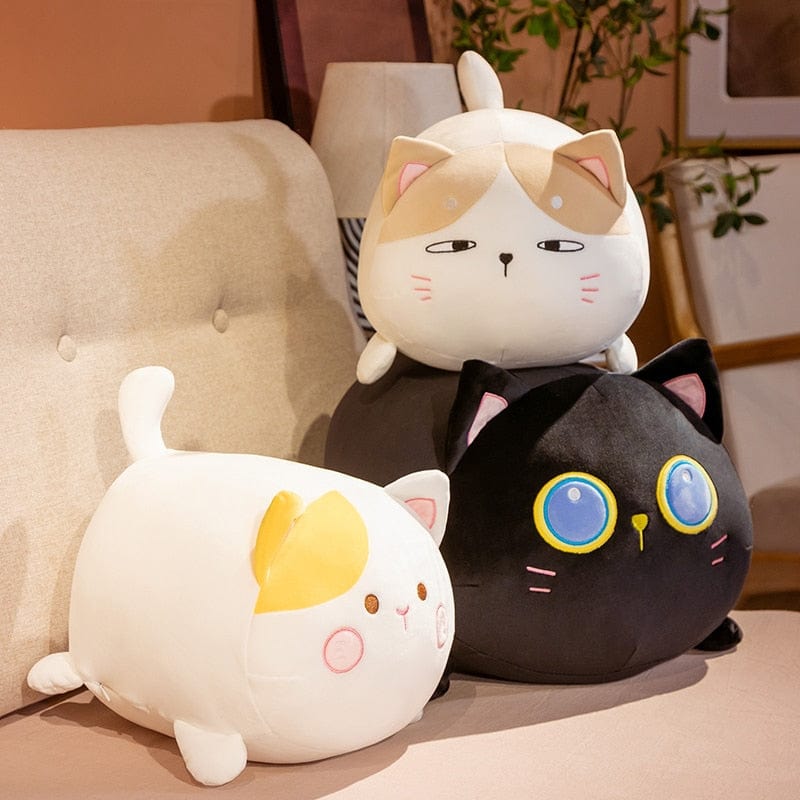 Peluche chat moelleuse