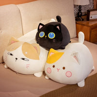 Peluche chat moelleuse