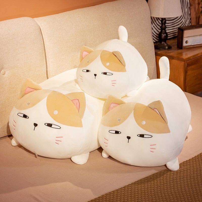 Peluche chat moelleuse