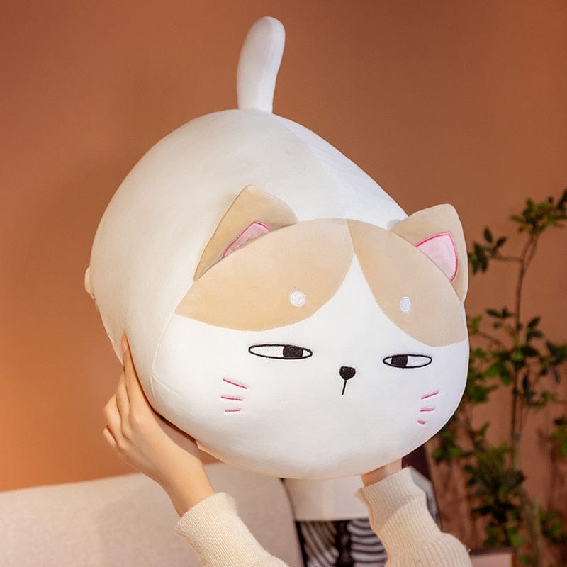 Peluche chat moelleuse