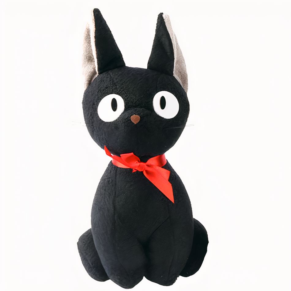 Peluche chat noir doux style Jiji univers Miyazaki xs La compagnie de la peluche