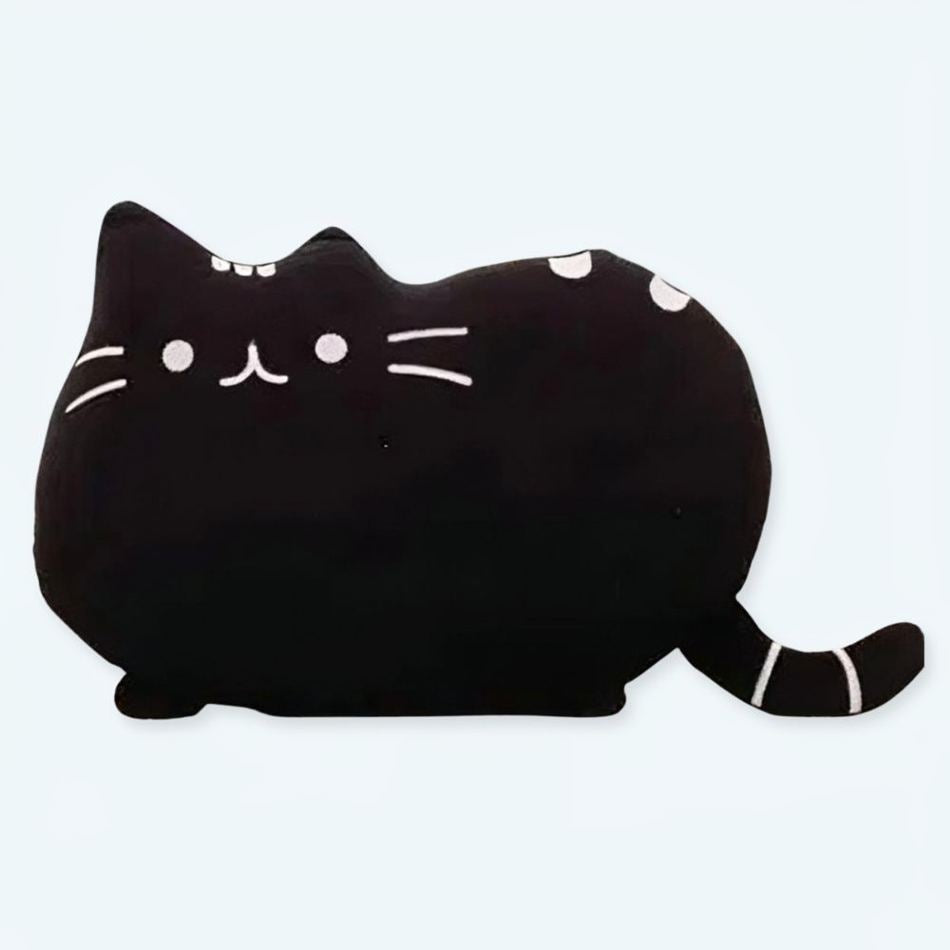 Peluche chat noir mignon doux compagnon câlin enfant 25cm La compagnie de la peluche