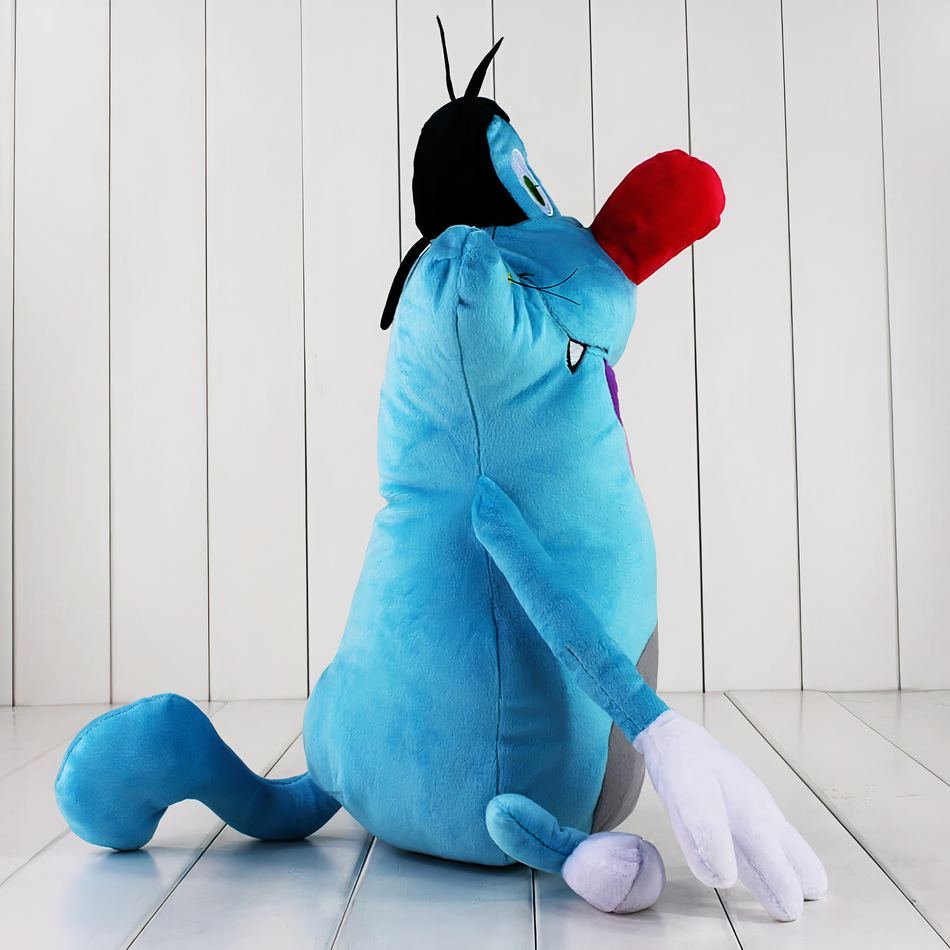 Peluche chat Oggy doux compagnon câlin enfant La compagnie de la peluche