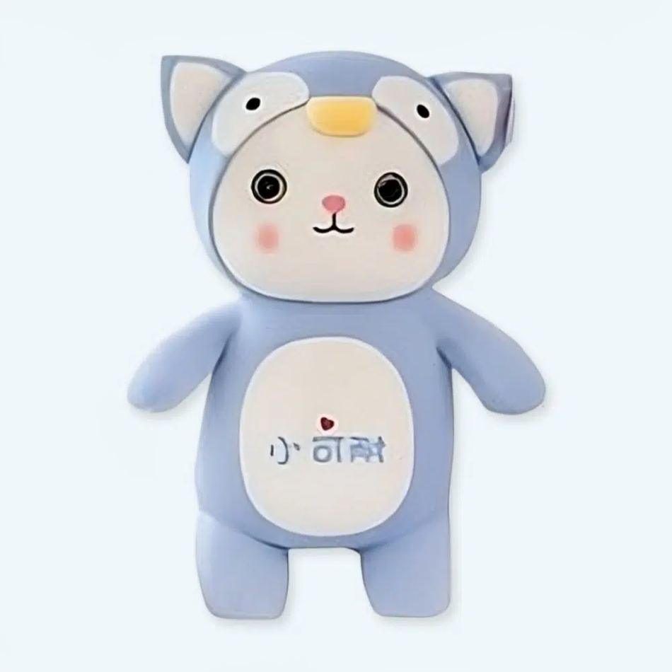 Peluche chat pingouin déguisement doux enfant amusant 25cm La compagnie de la peluche