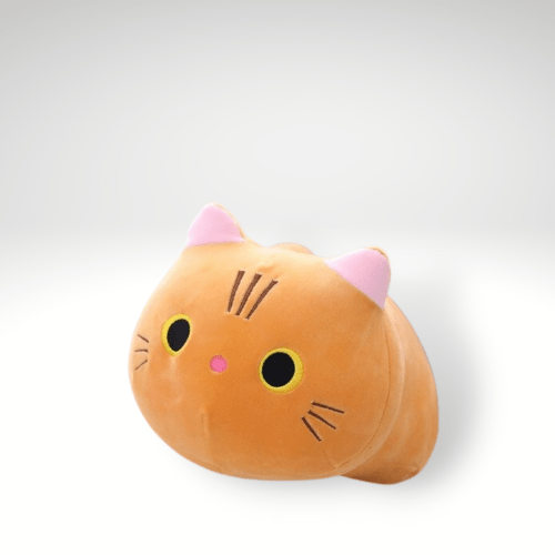 Peluche chat squishmallow chamallow 25cm / Brun
