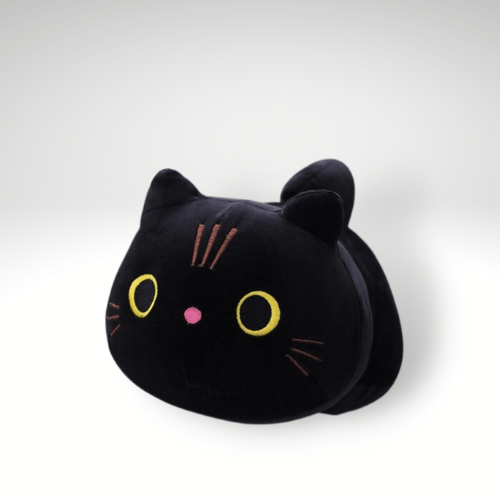 Peluche chat squishmallow chamallow 25cm / Noir