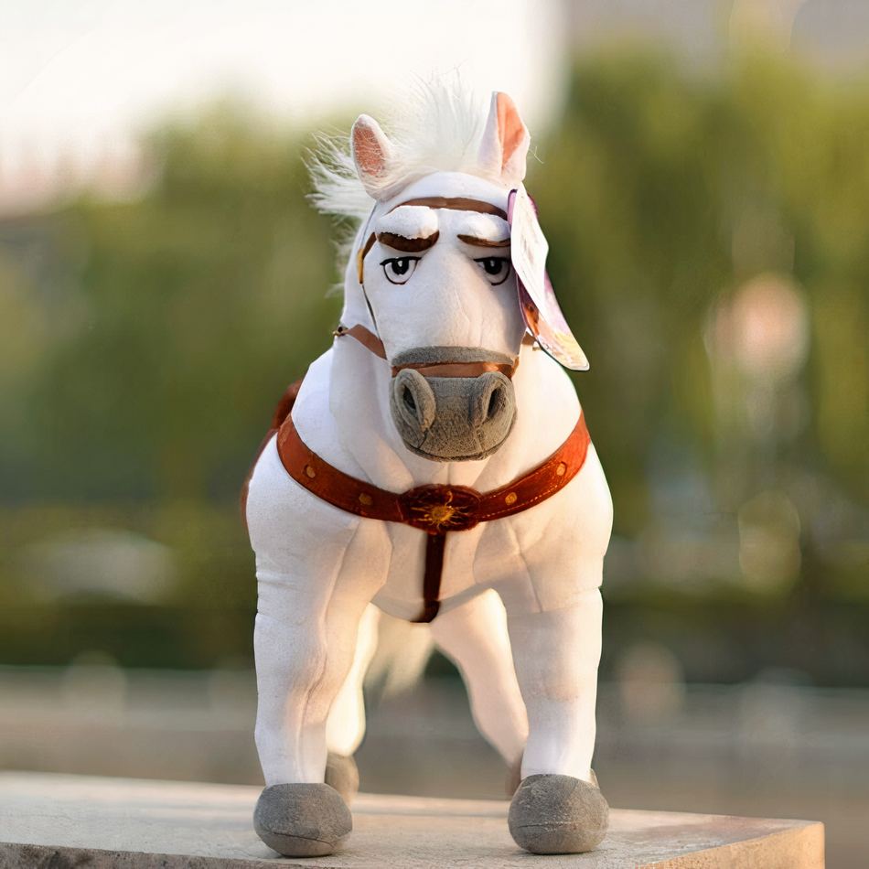 Peluche cheval Maximus doux Disney aventure câlin enfant La compagnie de la peluche