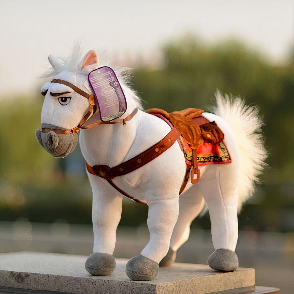Peluche cheval Maximus doux Disney aventure câlin enfant La compagnie de la peluche