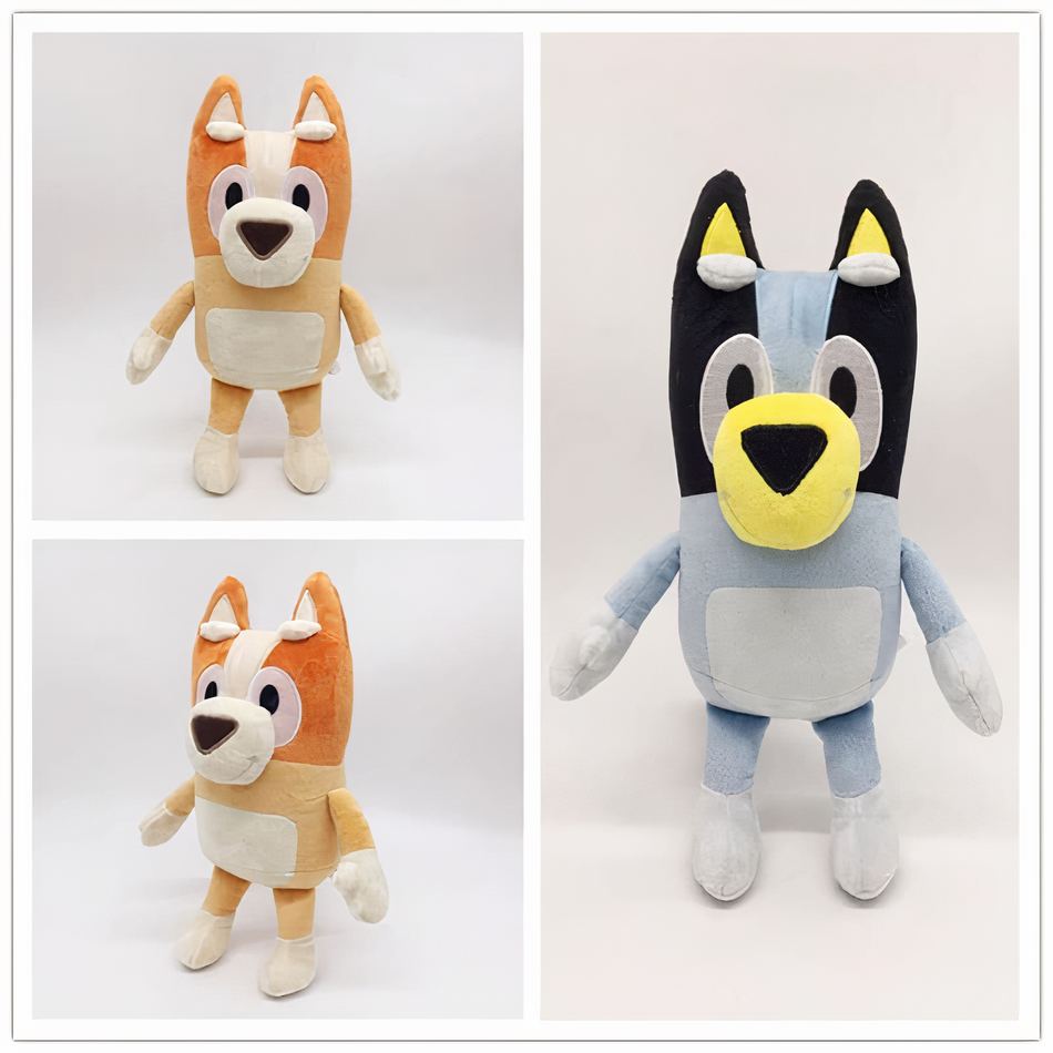 Peluche chien Bluey douce compagnon enfant amusant La compagnie de la peluche