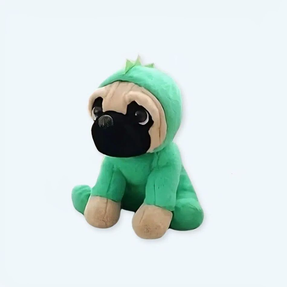 Peluche chien dinosaure doux enfant amusant câlin La compagnie de la peluche