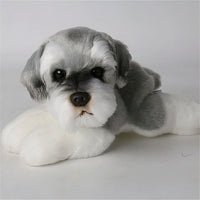 Peluche chien doux compagnon enfant chambre cosy gris La compagnie de la peluche
