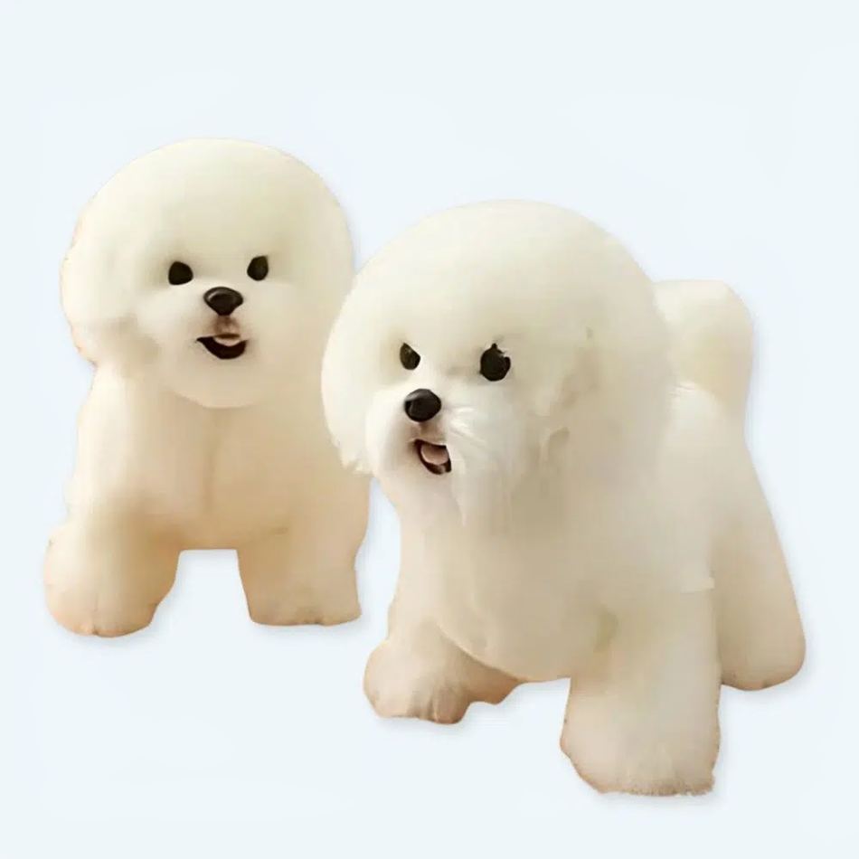 Peluche chien doux compagnon enfant chambre cosy La compagnie de la peluche