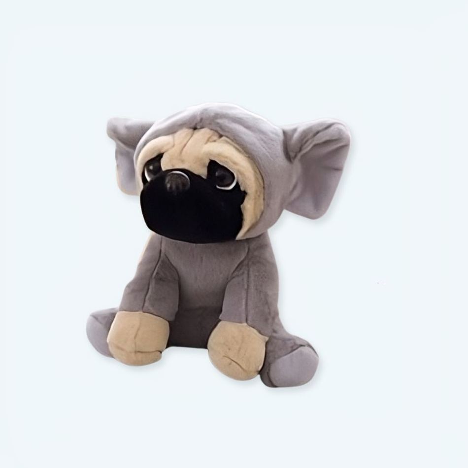 Peluche chien éléphant douce déguisement enfant câlin La compagnie de la peluche