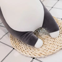 Peluche chien husky longs à câlins