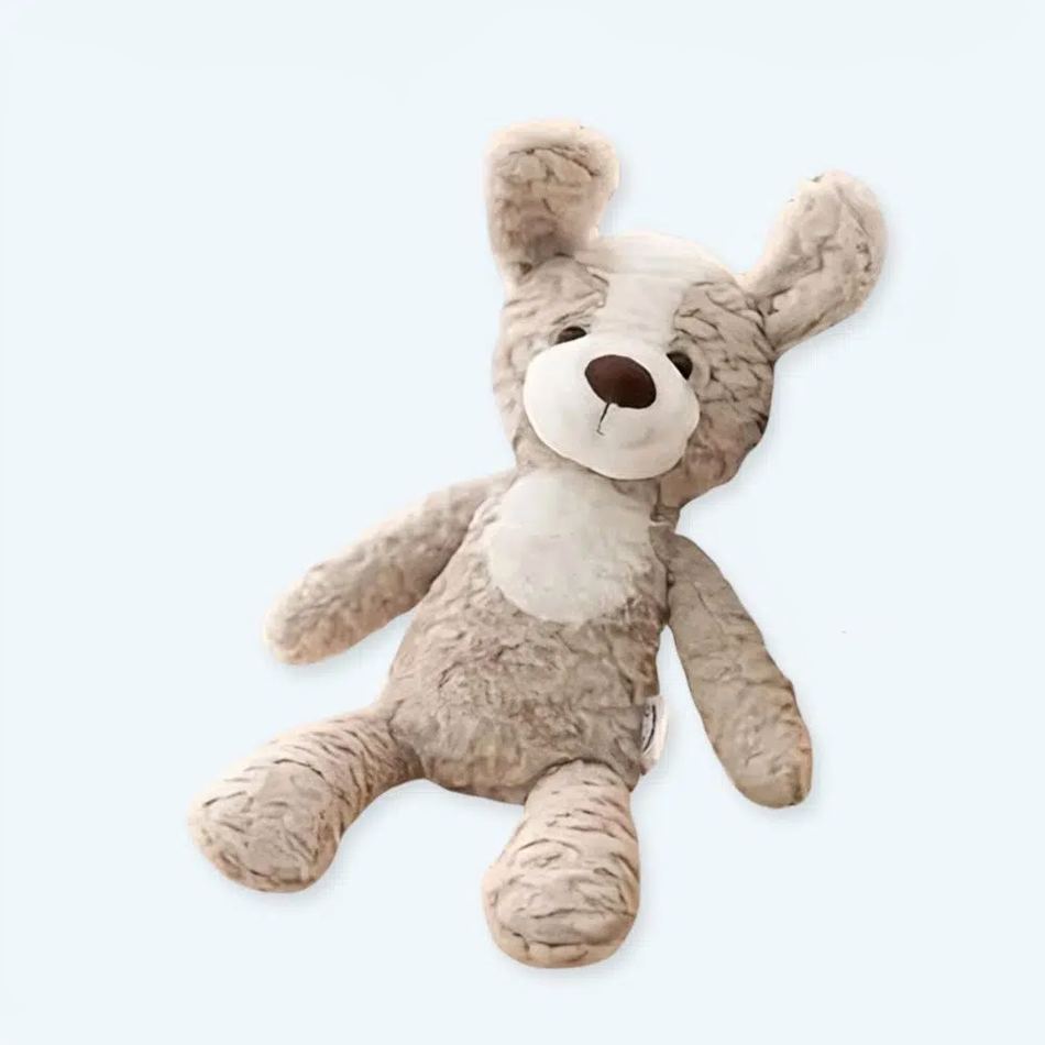 Peluche chien Kawaii doux compagnon de jeu enfant La compagnie de la peluche