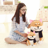 Peluche chien marron doux compagnon enfant chambre La compagnie de la peluche