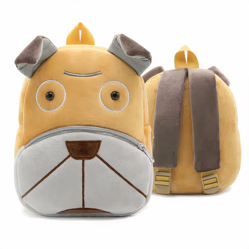 Peluche chien sac à dos doux enfant mignon câlin La compagnie de la peluche