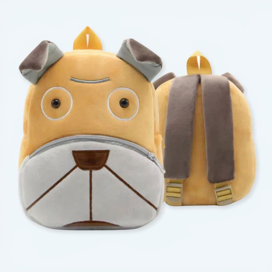 Peluche chien sac à dos doux enfant mignon câlin La compagnie de la peluche