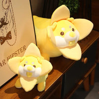 Peluche chien shiba inu dans une banane