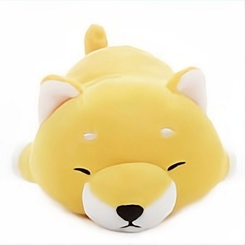 Peluche chien Shiba jaune doux animal câlin enfant La compagnie de la peluche