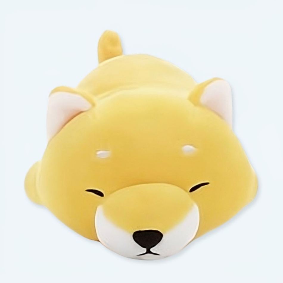 Peluche chien Shiba jaune doux animal câlin enfant La compagnie de la peluche