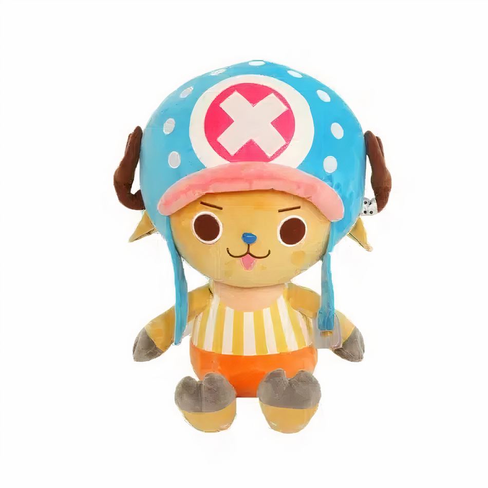 Peluche Chopper One Piece douce et colorée collection anime La compagnie de la peluche