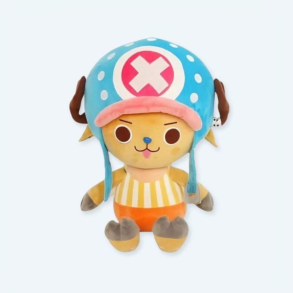 Peluche Chopper One Piece douce et colorée collection anime La compagnie de la peluche