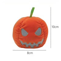 Peluche citrouille réversible lumineuse Halloween déco La compagnie de la peluche