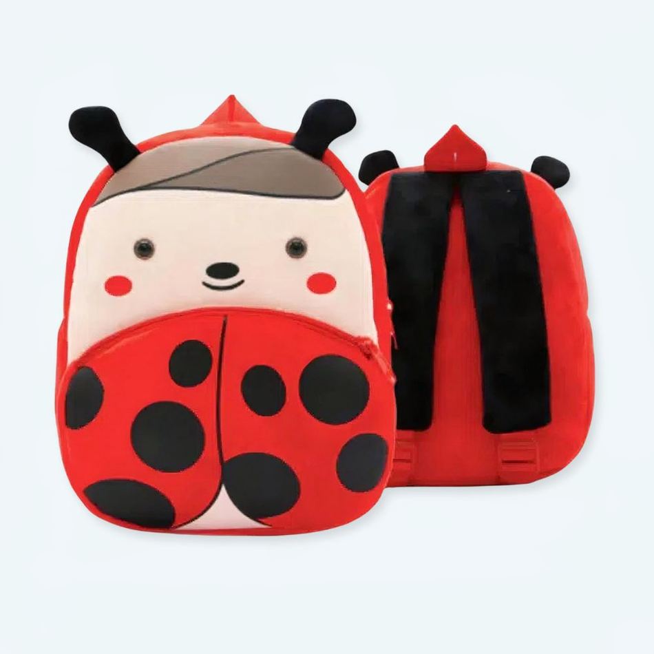 Peluche coccinelle sac à dos doux enfant amusant La compagnie de la peluche
