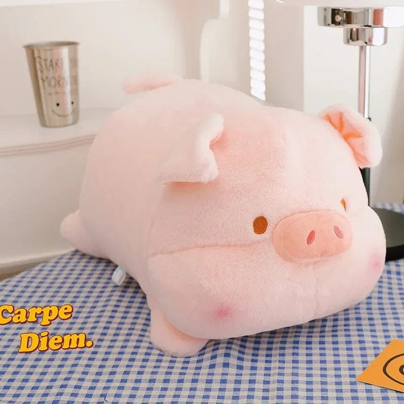 Peluche cochon douce et câline