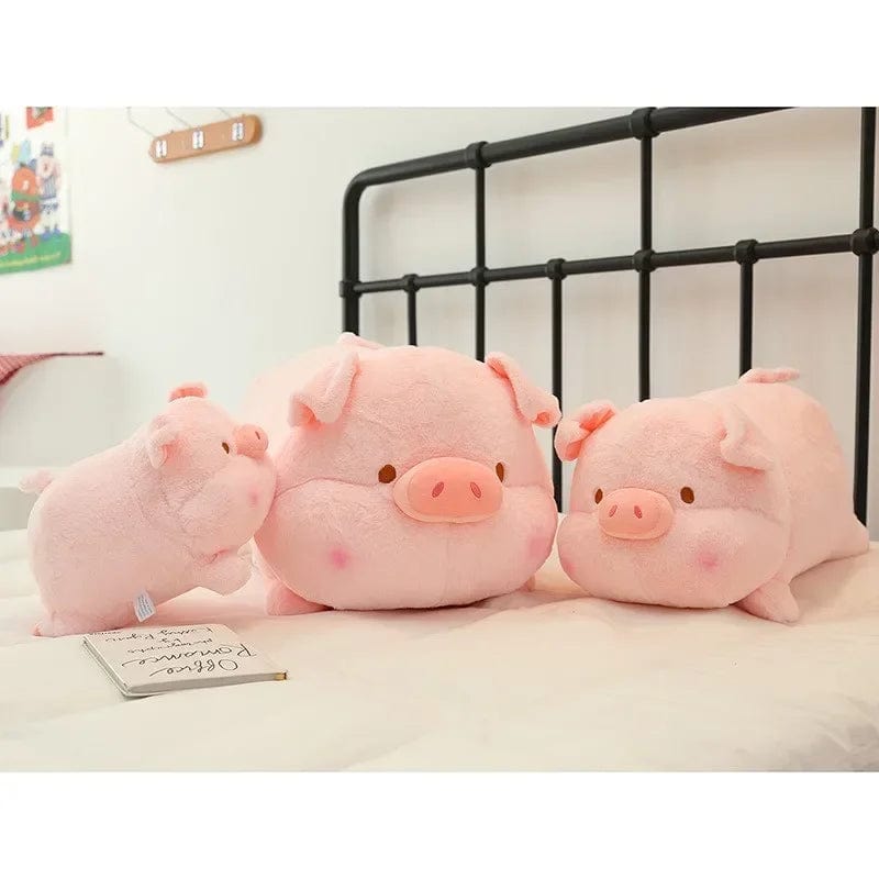 Peluche cochon douce et câline