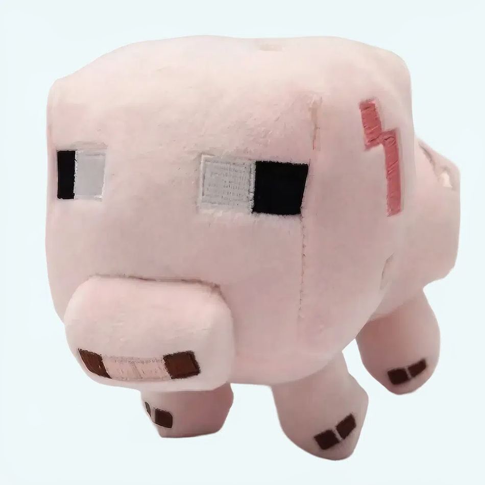 Peluche cochon Minecraft doux compagnon enfant jeu La compagnie de la peluche