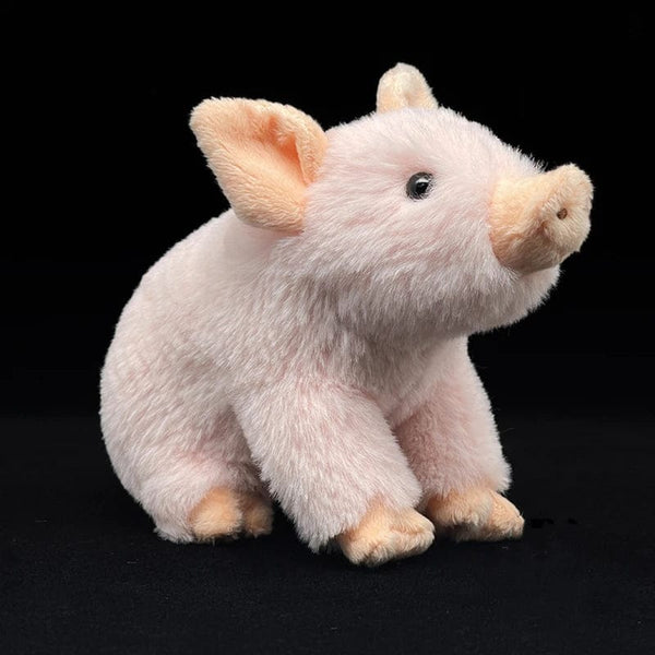 Peluche cochon réaliste et douce