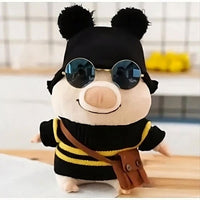 Peluche cochon rose douce déguisée en abeille amusante La compagnie de la peluche