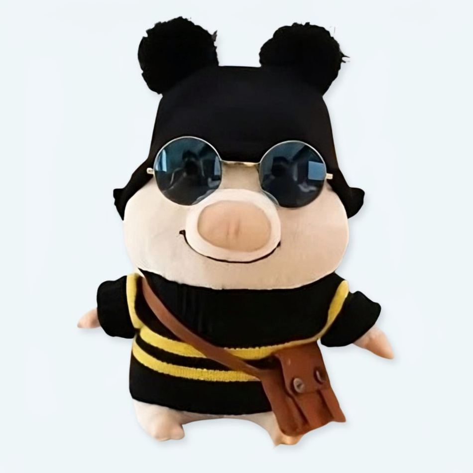 Peluche cochon rose douce déguisée en abeille amusante La compagnie de la peluche