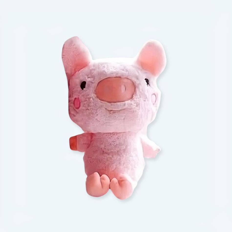 Peluche cochon rose doux pour câlins enfant chambre 58cm La compagnie de la peluche