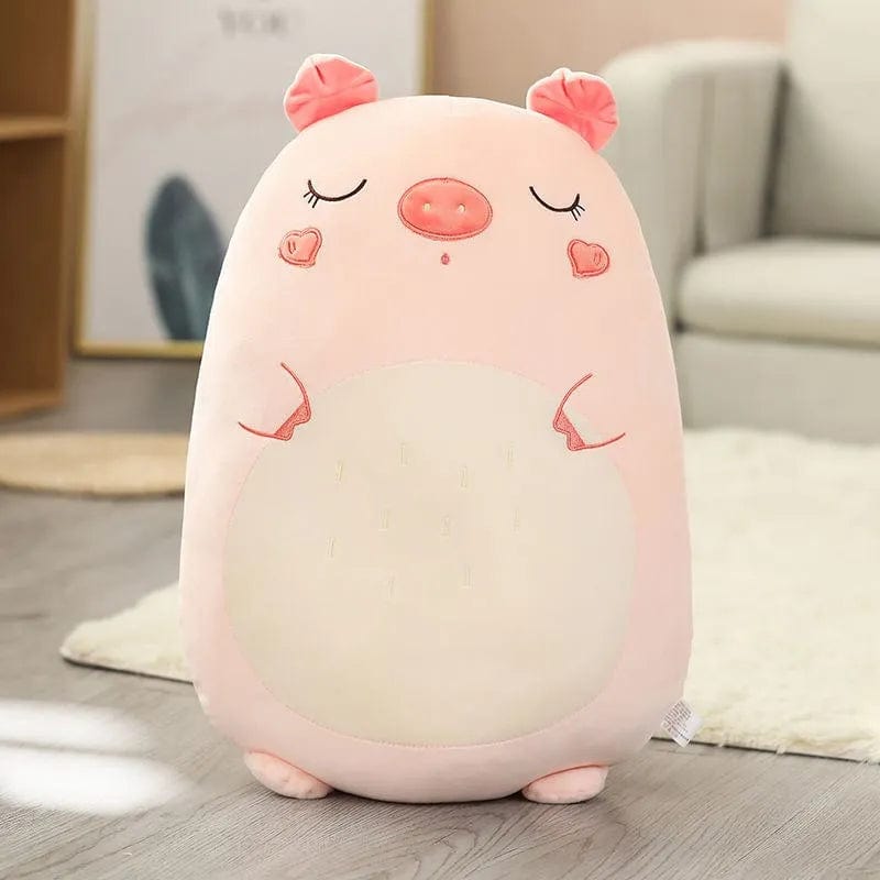 Peluche cochon squishmallow endormi 45cm