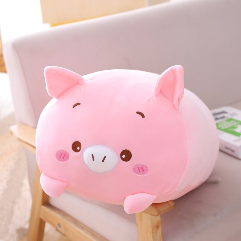 Peluche cochon squishmallow tout rose 20cm