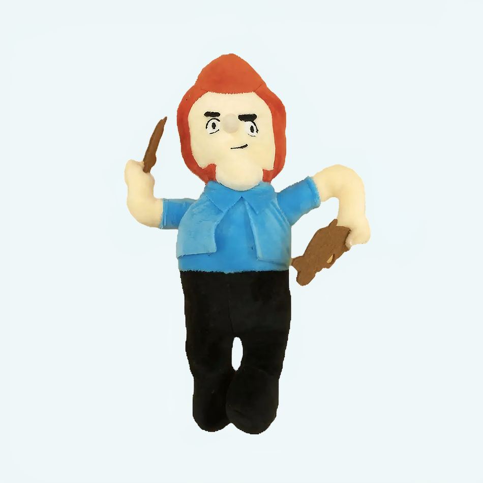 Peluche Colt héros Brawl Stars douce et colorée enfant La compagnie de la peluche