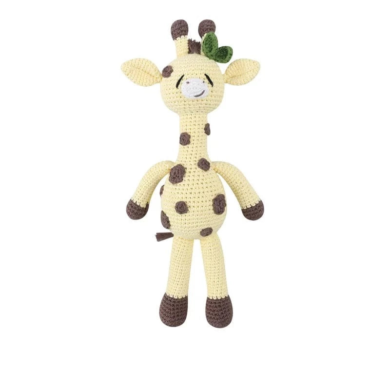 Peluche crochet grande girafe