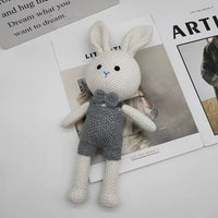Peluche crochet lapin doux enfant câlin univers tendre La compagnie de la peluche
