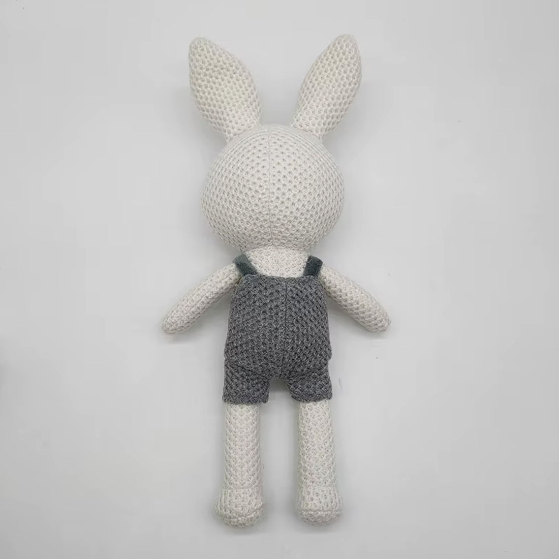 Peluche crochet lapin doux enfant câlin univers tendre La compagnie de la peluche