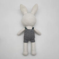 Peluche crochet lapin doux enfant câlin univers tendre La compagnie de la peluche