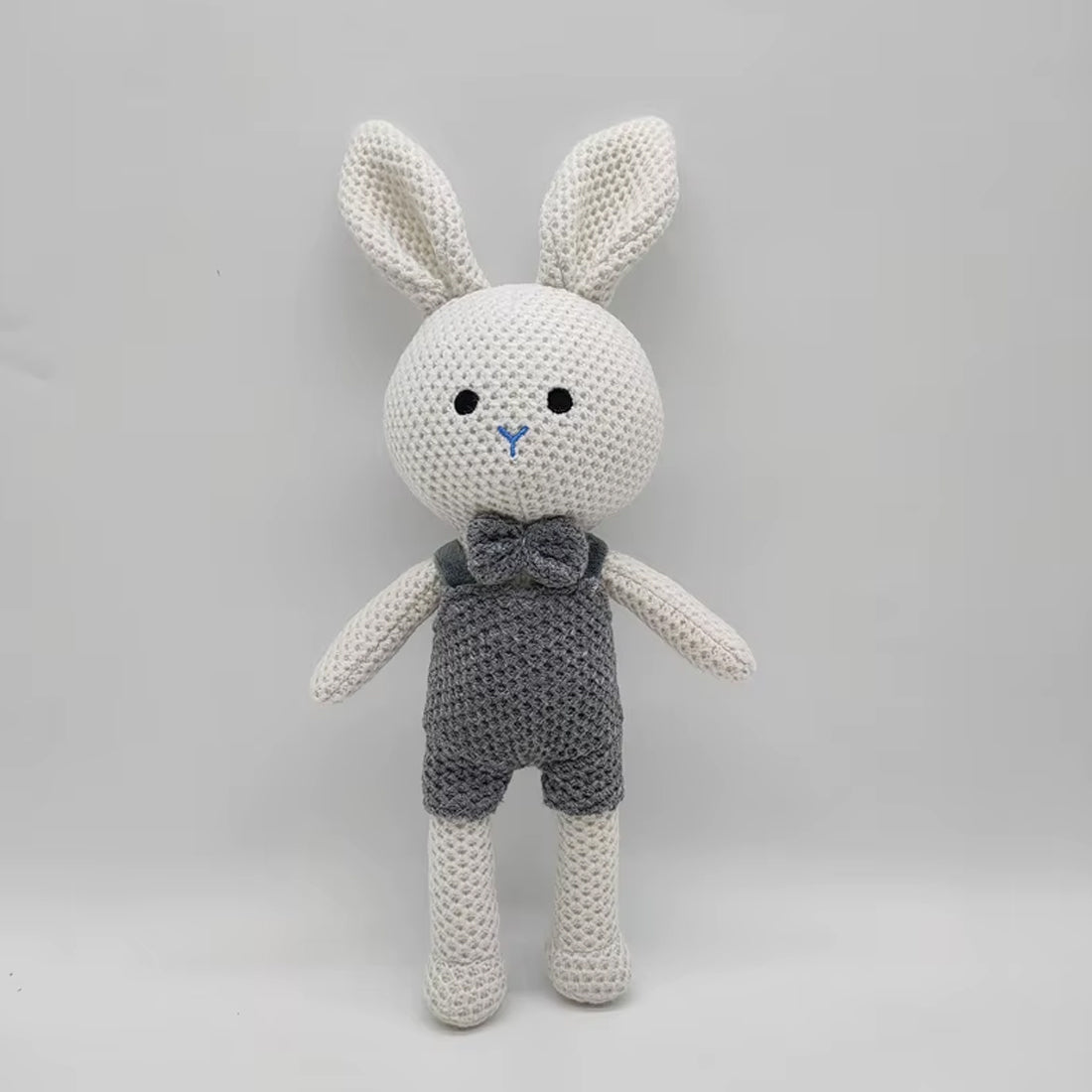 Peluche crochet lapin doux enfant câlin univers tendre La compagnie de la peluche