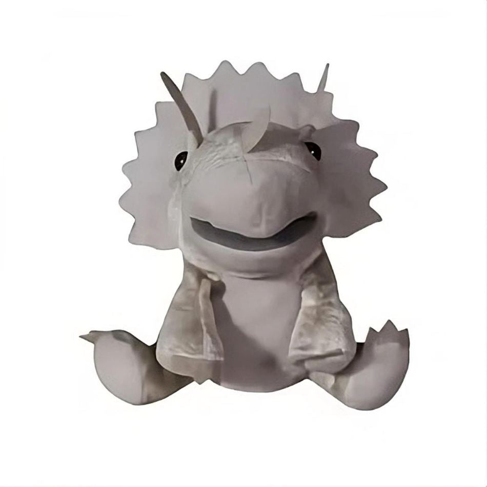 Peluche dinosaure marionnette douce enfant interactive La compagnie de la peluche